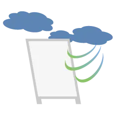 イメージ画像 風災