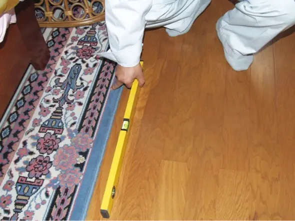 イメージ画像 床の傾き調査