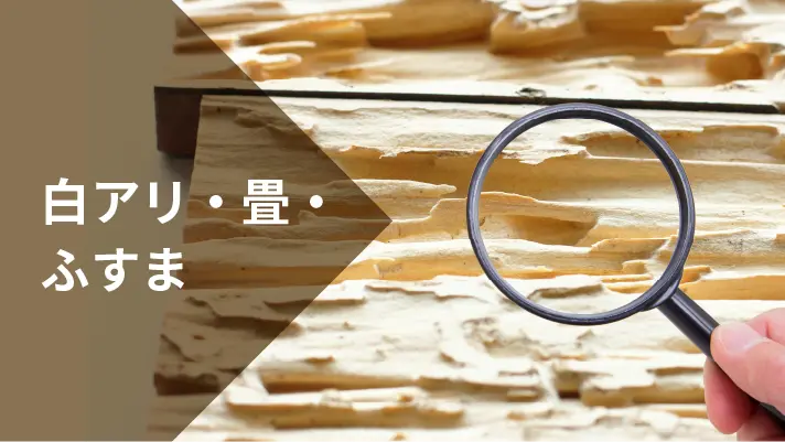バナー画像 白アリ・畳・ふすま等